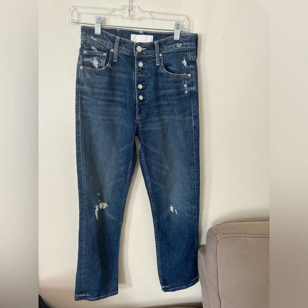 Mother Jeans - The Pixie Tomcat Ankle Jeans Size 26 - Picture 3 of 7